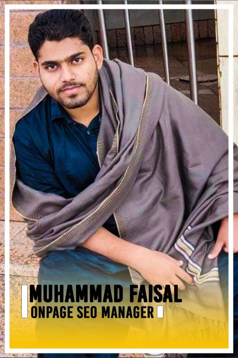 Muhammad Faisal, On-Page SEO Manager at ORM Digital Solutions